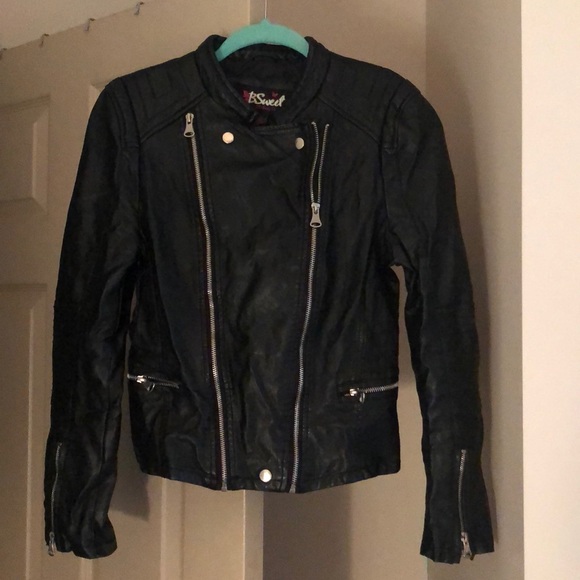 B Sweet faux leather jacket - Picture 1 of 2
